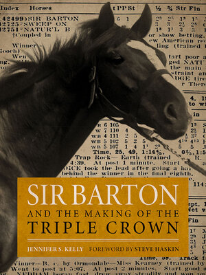 cover image of Sir Barton and the Making of the Triple Crown